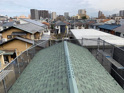 屋根塗装　M様邸　神奈川県大和市